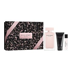 For Her - Xmas Set EDP with body lotion and purse spray, Narciso Rodriguez